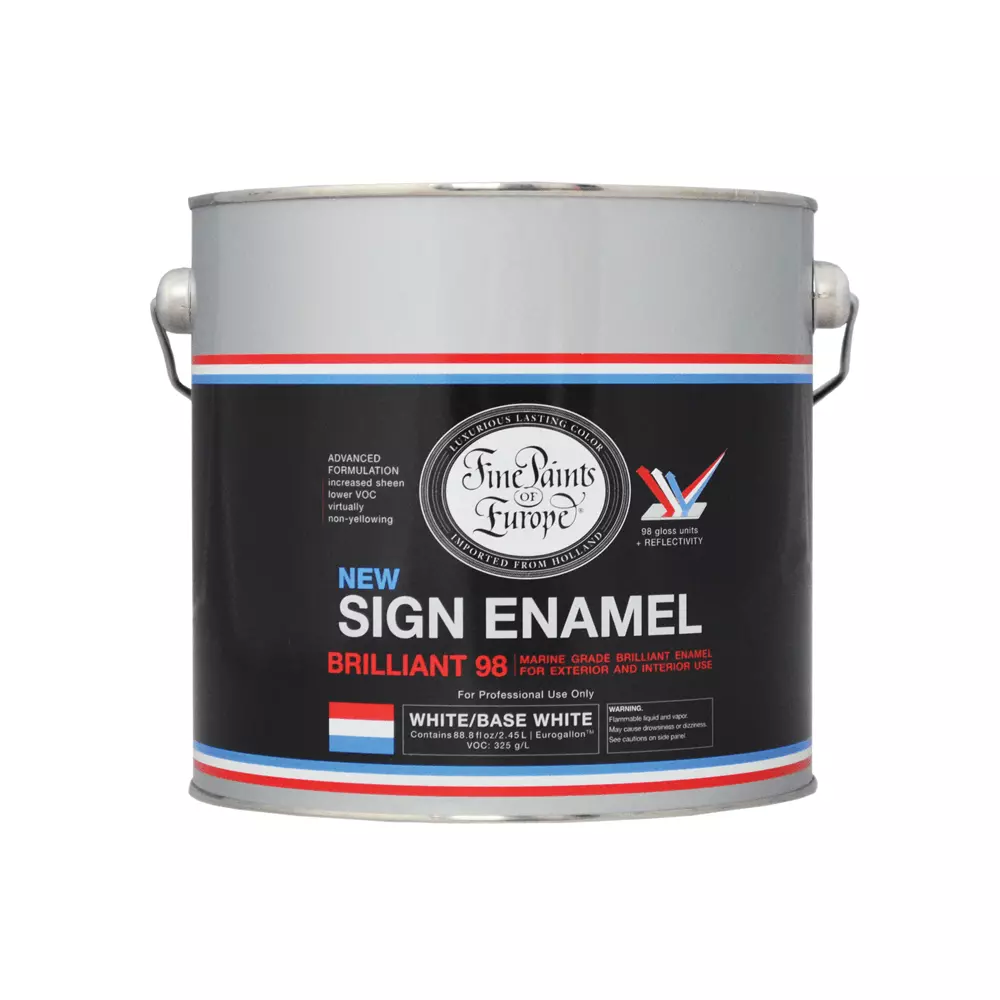 Fine Paints of Europe product photo of sign enamel brilliant 98 can
