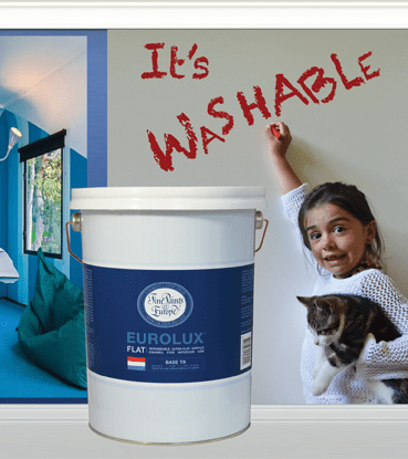 eurolux paint is washable