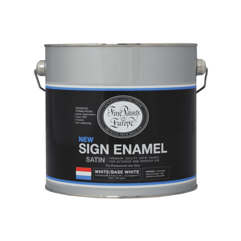 new-sign-enamel-satin-product Fine Paints of Europe product photo of sign enamel satin can